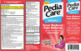Pediacare Infants Fever Reducer Cherry Liquid Blacksmith