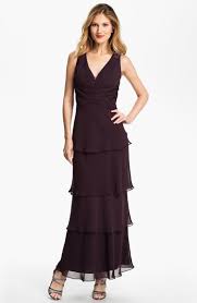 Alex Evenings Tiered Chiffon Gown Nordstrom Mob Dresses Special Occasion Dresses Gowns