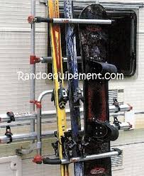 Porte Ski Rhinorack Pour Barre De Toit Porte Ski De Porte Velos