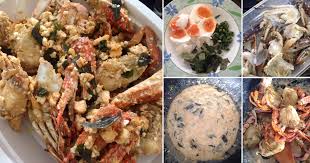 #1 ketam telur masin #2 chili crab #9 ketam nipah masak black pepper Mudah Saja Buat Ketam Telur Masin Jimat Banyak Kalau Masak Sendiri Dari Makan Di Restoren Vanilla Kismis