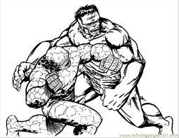 You might also be interested in coloring. Thing Hulk1lores Coloring Page For Kids Free Hulk Printable Coloring Pages Online For Kids Coloringpages101 Com Coloring Pages For Kids