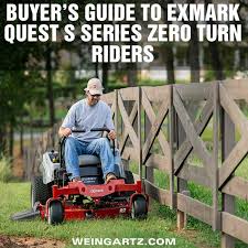 However, if the gts support does not work, the dealers repair the mower or replace it. Buyer S Guide To Exmark Quest S Series Zero Turn Riders Weingartz