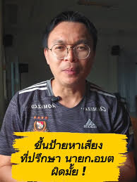 ที่ปรึกษานายก อบต. ผิดหรือไม่ในการหาเสียง?