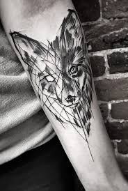 Black And White Fox Tattoos For Men Inez Janiak Fox Tattoo Fuchs Tattoo Bein Tatowierungen Tattoo Skizze