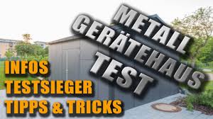 Metallgeratehaus Test Empfehlung Preisvergleich 2021