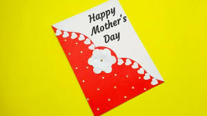 Whether she appreciates a card that's funny or one that's sentimental, there is sure to be a printable mother's day card that shows just how. Mothers Day Greeting Card Simple Mothers Day Card Handmade Card Idea