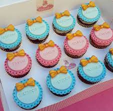 Estos cupcakes para baby shower están hechos con betún de colores pasteles ideales para esta ocasión tan especial. Cupcakes Para Baby Shower Cupcakes Paucaroline Facebook