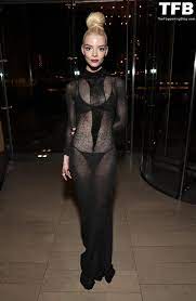 Anya Taylor-Joy Wears a 2nd See-Through Dress in New York (26 Photos) | # TheFappening