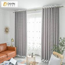 Free shipping on everything* at overstock. Modern Curtain Blackout Grommet Window Curtain For Living Room Dihinhome Home Textile