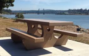 Maybe you would like to learn more about one of these? Rectangular Concrete Picnic Table Shadecharger Ready Sunnycal Solar Inc