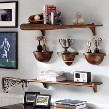 This item can have a personalized name/date plate added to it; Sport Floating Shelving Pottery Barn Teen