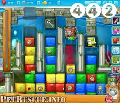 Most of this level is to do with chance, depending on what drops on the sides of the board. Pet Rescue Saga Level 444 Videos Cheats Tips And Tricks Pet Rescue Saga