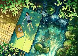 Notion cover pack available here. Aesthetic Green Anime Computer Wallpapers Wallpaper Cave