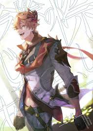 Yaoi hentai manga Genshin Impact – Its not the time. Pairing: Zhongli &  Childe