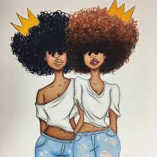 Black Art In America Llc Black Art Tag Artist Naturalhairloves Blackgirlmagic Blackexcellence Blackartist Buyblack Blackart Bla Black Girl Art Black Art Black Girl Cartoon