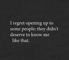 We did not find results for: Sad Love Quotes I Regret Opening Up To Some People Quotes Time Extensive Collection Of Famous Quotes By Authors Celebrities Newsmakers More