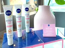 Nivea sun protect & white spf50+ pa+++ sumber: Review Nivea Sun Serum Sunscreen Ringan Murah Dan Ampuh Kontrol Minyak Berlebih Semua Halaman Nova