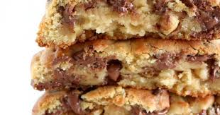 Cookies New Yorkais De Chez Levain Bakery Del S Cooking Twist Recette Cookies Recette Cookies Moelleux Cookies Et Biscuits