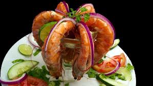 Look no further than these exquisite shrimp appetizers. Shrimp Seafood Fresh Gourmet Cuisine Restaurant Delicious Appetizer Food And Drink Black Background Pxfuel
