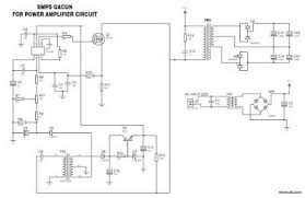 10a 70v Smps For Power Amplifier Power Supply Circuit Switched Mode Power Supply Electronics Circuit