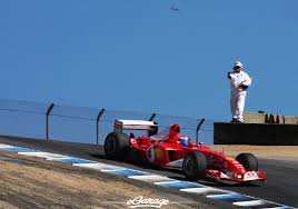Steve mcqueen was entered in a formula junior race until his cooper had serious engine problems and he could not start the race. Ferrari F1 Laguna Seca Cork Screw Photo By Ernesto Che For Flickr