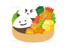 お弁当（キャラ弁）のイラスト イラスト素材 [ 6615911 ] - フォトライブラリー photolibrary