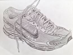 Trainer Sketch Old Shoes 3d Art Drawing Observational Drawing This tutorial will show you how to draw high heels, tennis shoes, sandals, and men's shoes. trainer sketch old shoes 3d art