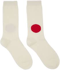 blue blue japan off white japan flag socks ssense japan flag black leather espadrilles off white
