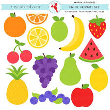 Fruit Clipart Set Clip Art Set Of Strawberry Apple Etsy In 2021 Fruit Clipart Clip Art Art Set