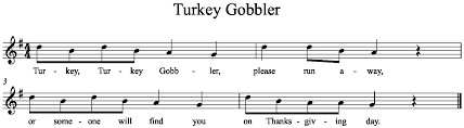 Music curators wfmu blocsonic oddio overplay ccmixter cccommunity music for video ziklibrenbib commune oreille golden festival west cortez rec. Turkey Gobbler Music A La Abbott Amy Abbott Kodaly Inspired Blog And Teachers Music Education Resource