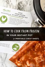 261.5 | fat a pork roast is cooked in the crock pot along with canned crushed pineapple, dried cranberries, and dry onion soup mix. How Long To Cook Frozen Pork Loin In Instant Pot