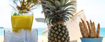 This roadside vendor sliced a sweet, ripe one up for us. Antigua Black Pineapple Gazpacho Food And Drink Guide Antigua Barbuda Pineapple Gazpacho Food