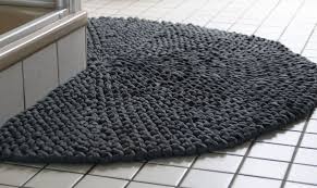 Strickteppich Fur S Kleine Bad Strickteppich Teppich Badezimmerteppich