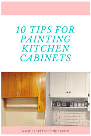 Carefully cover hinges, hardware, and edges with painter's tape, and countertops with rosin paper or brown builder's paper. 10 Tips For Painting Kitchen Cabinets