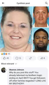 She posted about these 3 bodies being found and someone called her out