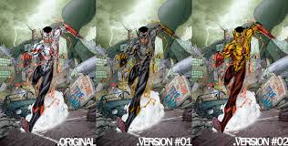 Different Versions Of The Kid Flash Suit Art Kid Flash Flash Art