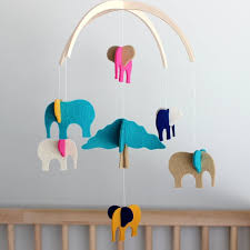 New Elephant Baby Mobile Baby Girl Nursery Mobile Modern Baby Mobile Girl Ceiling Mobile Elepha Baby Nursery Diy Girl Nursery