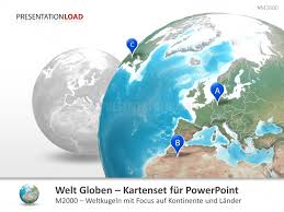 Basteln zum schulanfang basteln tut fast jedes kind gern vor allem dann wenn man das gebastelte stolz jedermann zeigen kann. Globus Set Lander Powerpoint Vorlage Presentationload
