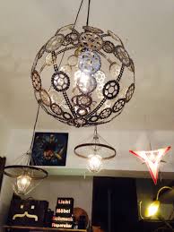 I Just Love This Bicycle Chain Lampshade It Throws Amazing Shadows Made In Berlin Home Decor Pendant Light Ceiling Lights