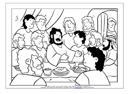 Find more last supper coloring page free pictures from our search. Coloring Page Meals With Jesus The Last Supper