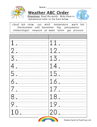 We are going to write a program that will work to ask for the number of strings, application user wants to sort. Abc Order Worksheet Generator Nidecmege