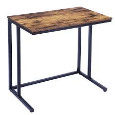 Hoobro Computer Desk C Shaped Office Desk Industrial Writing Table For Small Spaces Stable And Space Saving W In 2020 Table For Small Space Writing Table Furniture