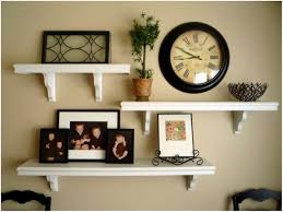 Shelves Ideas Fabulous Wooden Floating Shelves Wonderful Trend Staggered Floating Shelv Wall Shelves Living Room Floating Shelves Living Room Room Wall Decor