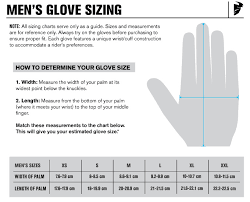 motorcycle glove sizing chart allmoto online motorcycle