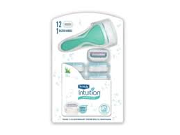 The intuition® razor lathers and shaves in one simple step, removing the need for shaving cream, soap or body wash. Schick Intuition Naturals Sensitive Care Razor With 12 Cartridges Ingredients And Reviews