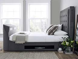 Is a box spring required for this asked by: Kaydian Titan 2 Fabric Tv Bed Frame With Soundbar Buy Online At Bestpricebeds