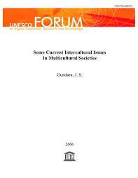 Some Current Intercultural Issues In Multicultural Societies Unesco Digital Library