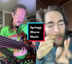 #duet with @boing.music springy worm music #tiktokbassist #thebretcrowshow  #bassistsoftiktok #bassplayers #jammingwithfriends #primustiktok  #addingbasstoduets #bassplayersoftiktok #jawharp ...