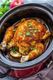 Slow Cooker Whole Chicken Recipe Happy Foods Tube Recipe Recipes Chicken Slow Cooker Recipes Chicken Dinner Recipes