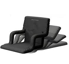 Amazon Com Wide Stadium Seats Chairs For Bleachers Or Benches Enjoy Extra Padded Cushion Backs And Armrests 6 Bleacher Seating Stadium Chairs Sport Chair